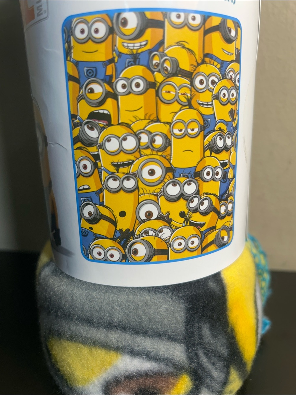 Despicable Me Minion Made Fleece Blanket 40”x50”. - Picture 3 of 5